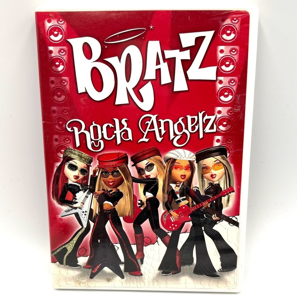 Bratz Rock Angelz DVD 2005 MGA Entertainment Full Screen Widescreen Edition